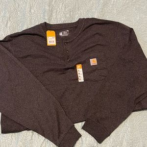 Mens Carhartt Loose Fit Henley